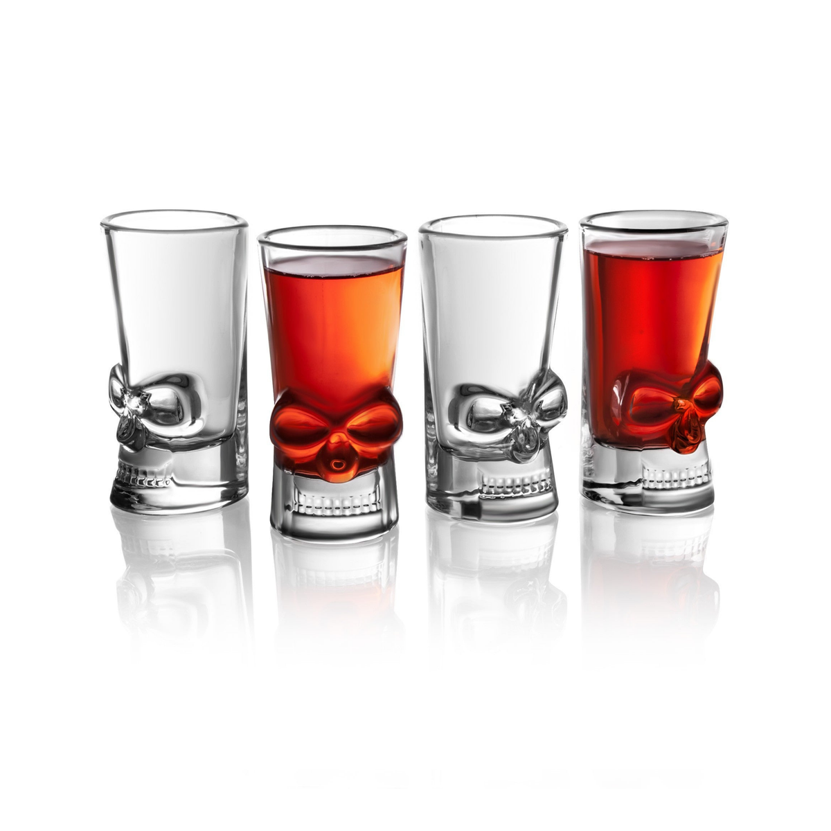 Verres à shooter crâne Brain Freeze remplis – Final Touch