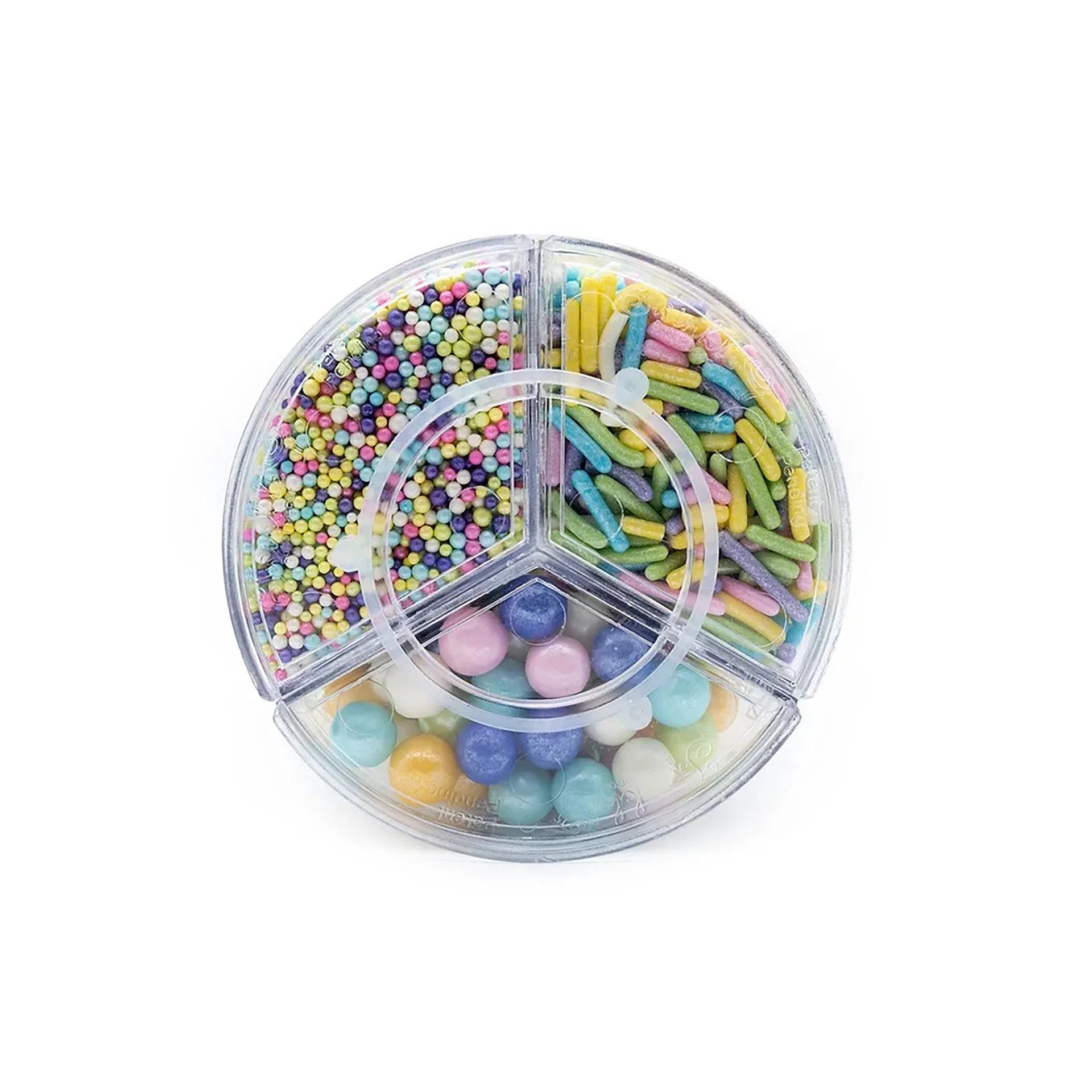 Trio de perles décoratives pour pâtisserie mélange printanier 185g