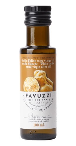 Huile d'olive extra vierge à la truffe blanche 100 ml - Favuzzi