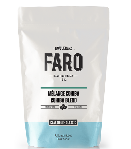 Café en grains mélange Cohiba 908g - Faro