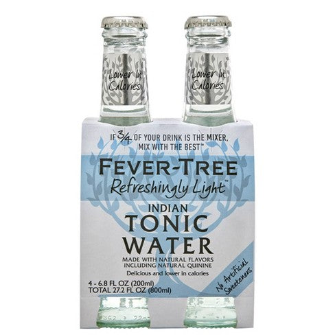 Set of 4 Light Indian Tonic Water Bottles - Fever-Tree