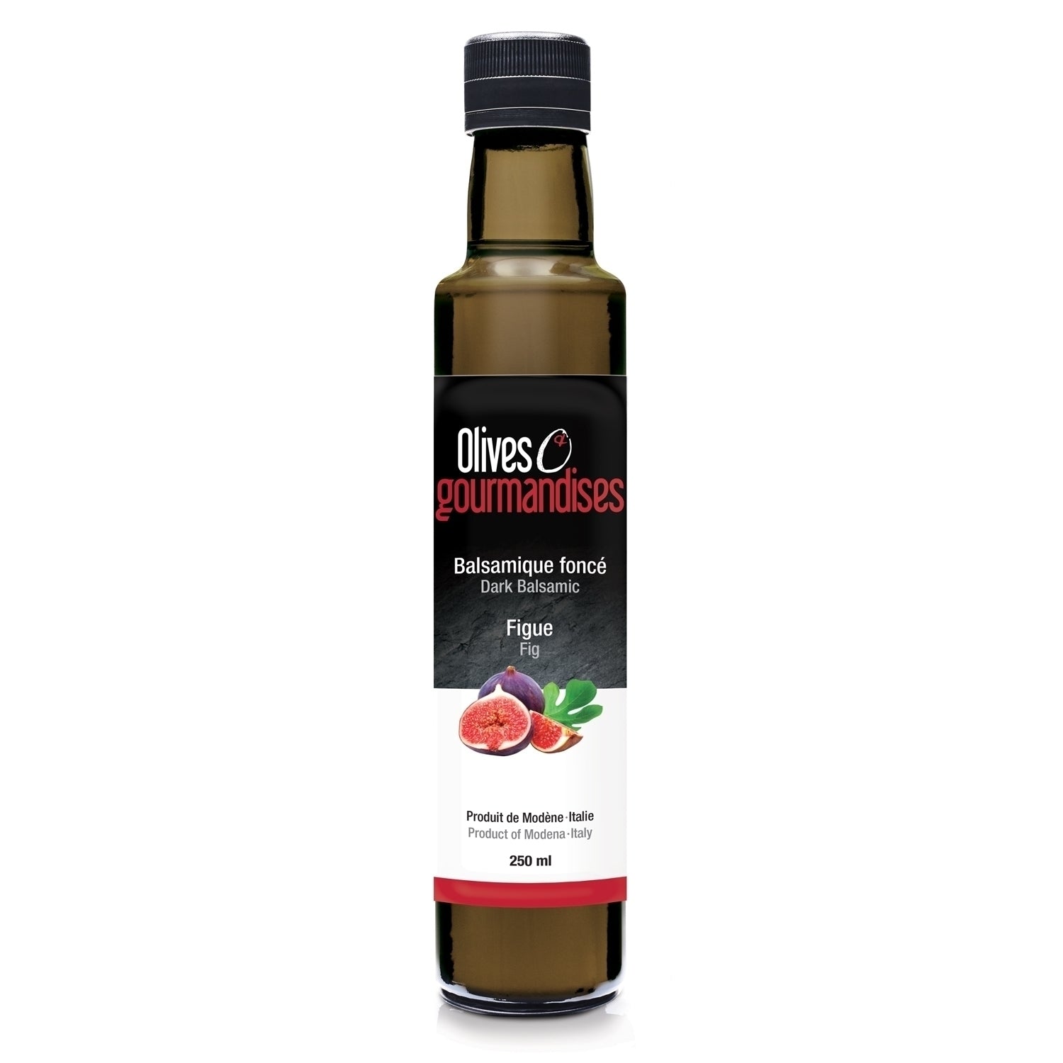 Balsamique foncé aux figues 250ml - Olives & Gourmandises