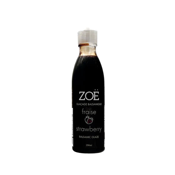 Glaçage balsamique aux fraises 250ml - Zoë