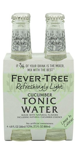 Set of 4 Cucumber Tonic Water Bottles - Fever-Tree