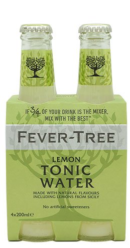 Set of 4 Lemon Tonic Water Bottles - Fever-Tree