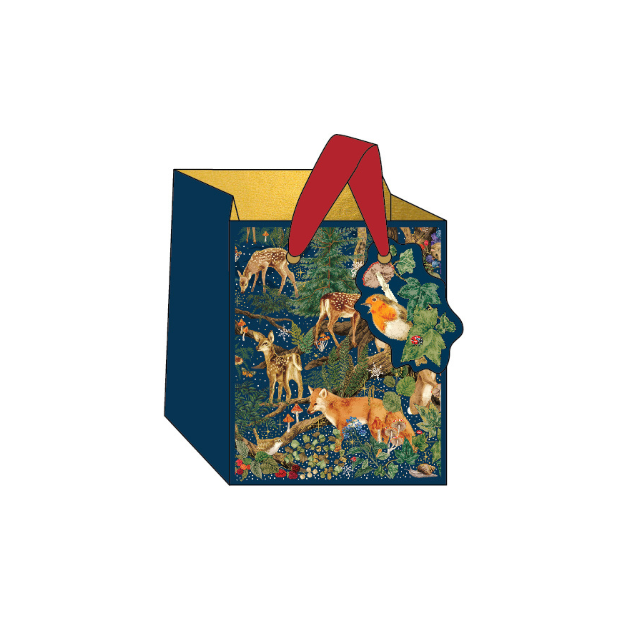 Petit sac cadeau de Noël Animaux