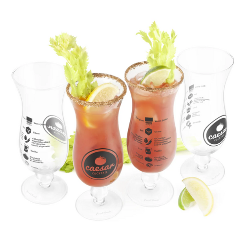Ensemble de 4 verres ouragan à cocktail Caesar