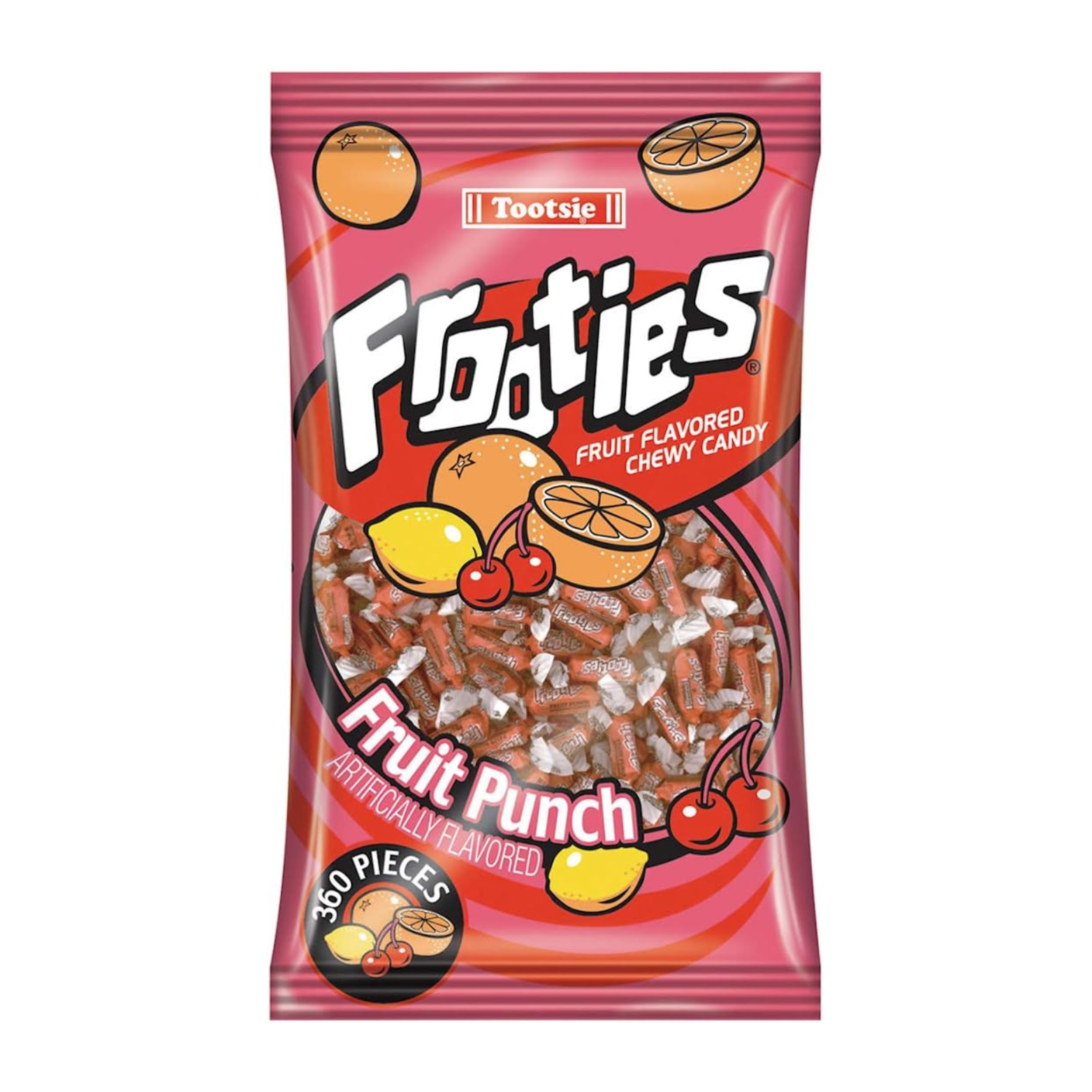 Bonbons Frooties au punch aux fruits 360 unités