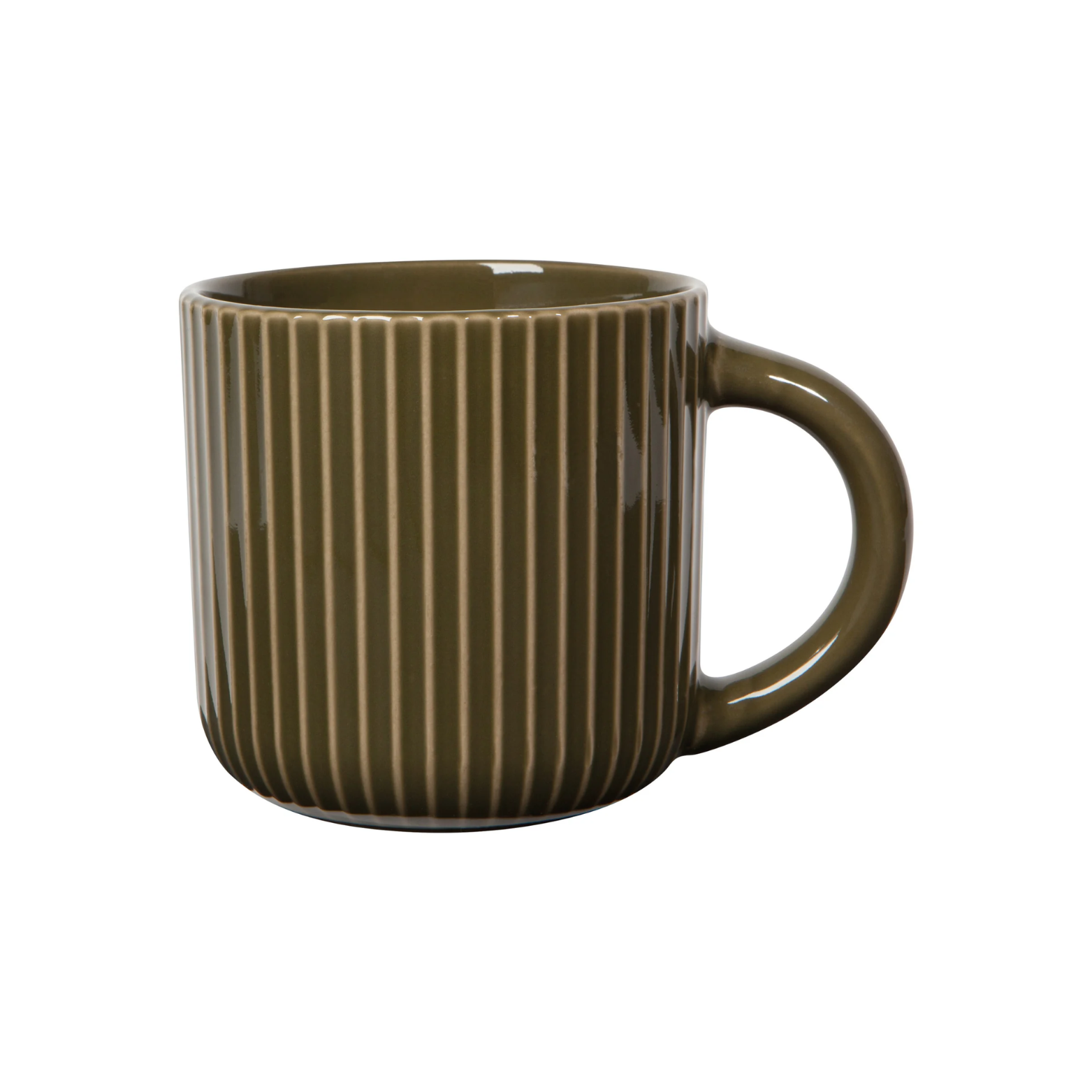Tasse cannelée Branche d'olivier 22oz