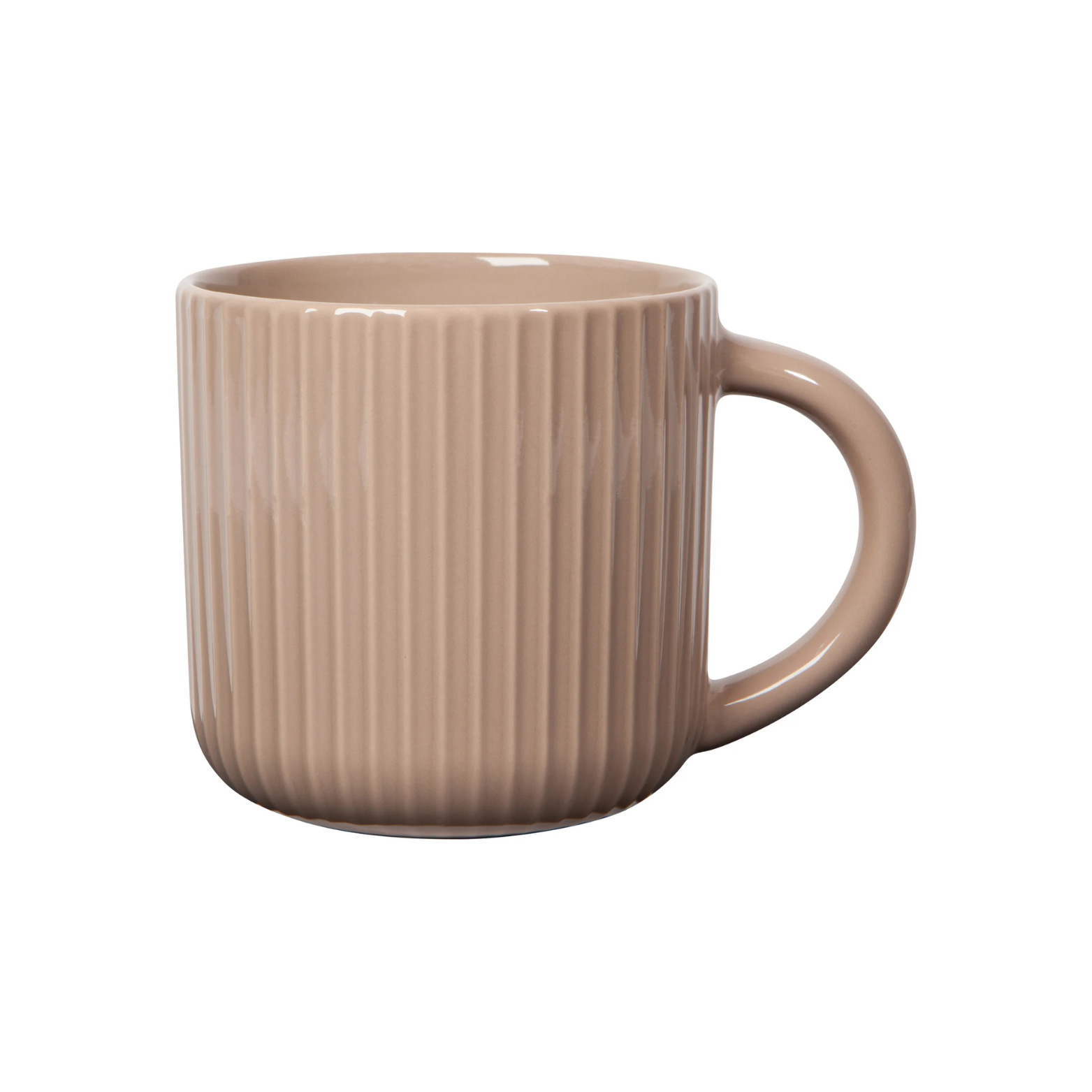 Pink Fluted Mug 22oz