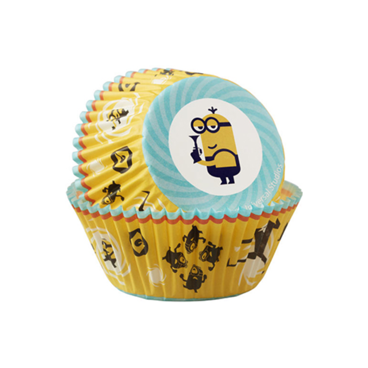Ensemble de 50 caissettes en papier pour muffins Minions