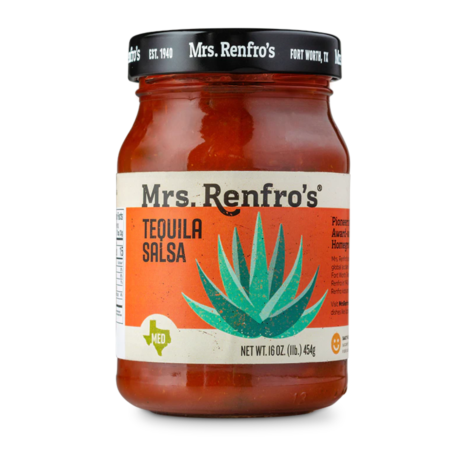 Salsa à la téquila 454g - Mrs Renfro's