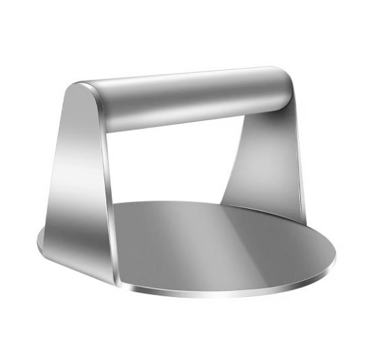 Presse-hamburger en acier inoxydable