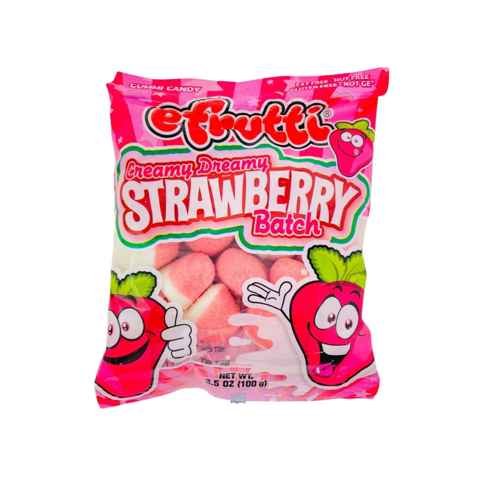 Bonbons Fraises crémeuses 100g