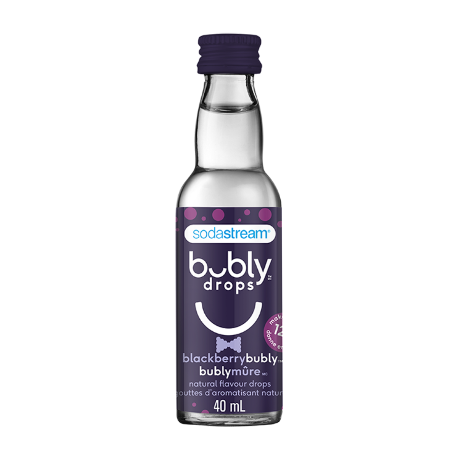 Bubly Concentrated Flavored Drops Blackberry 40ml - SodaStream