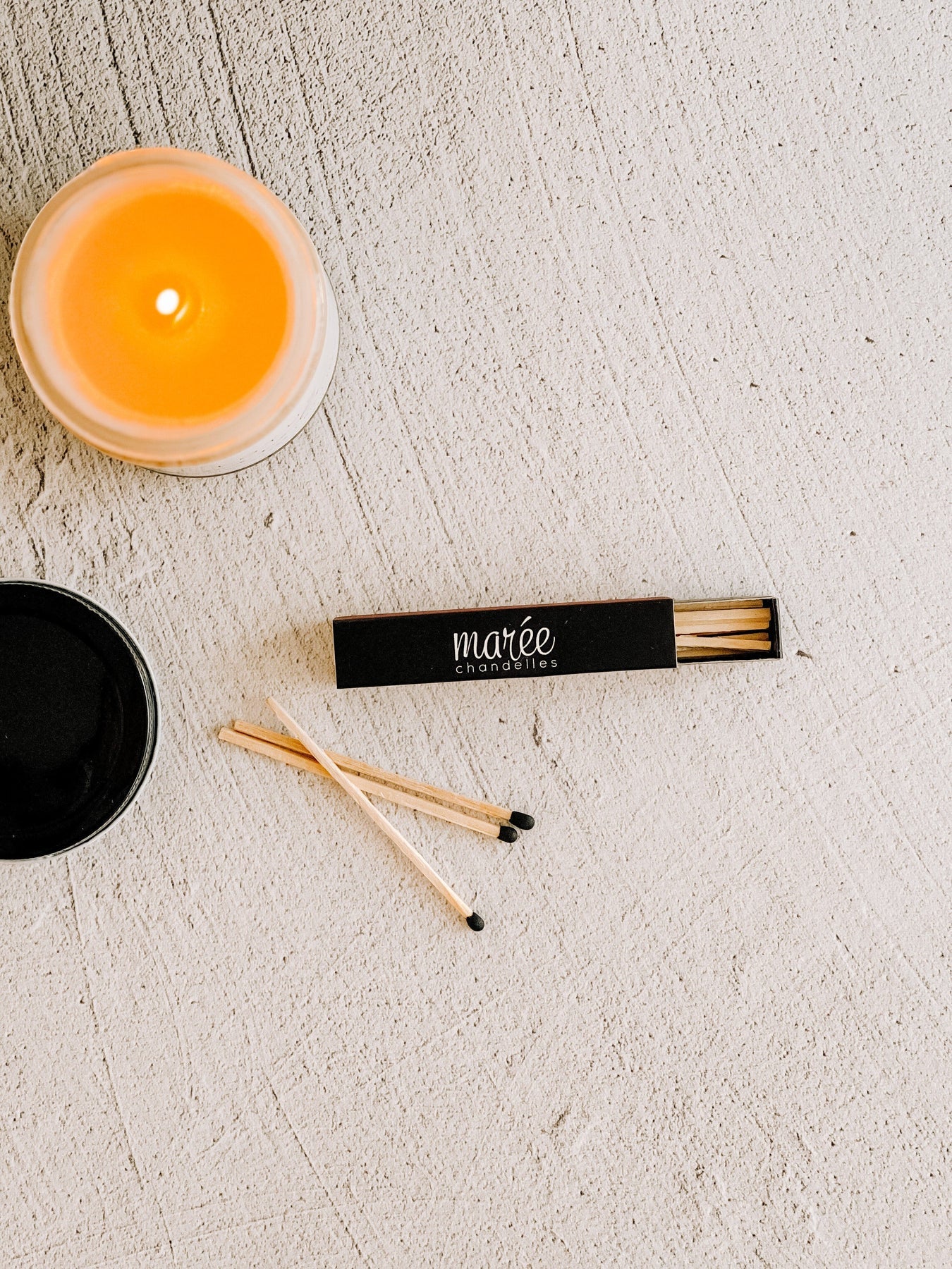 Allumettes en bois - Marée Chandelles