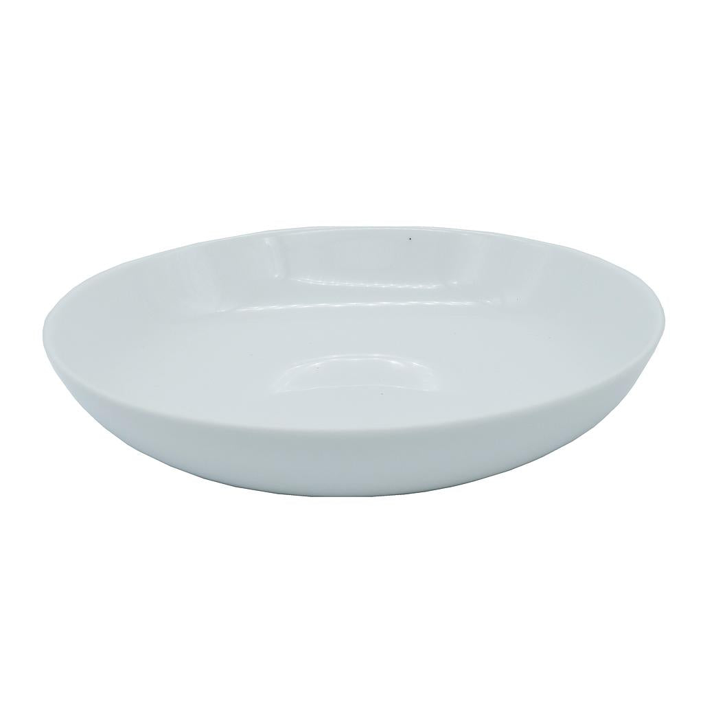 Bol à pâtes en porcelaine Blanc 9 po