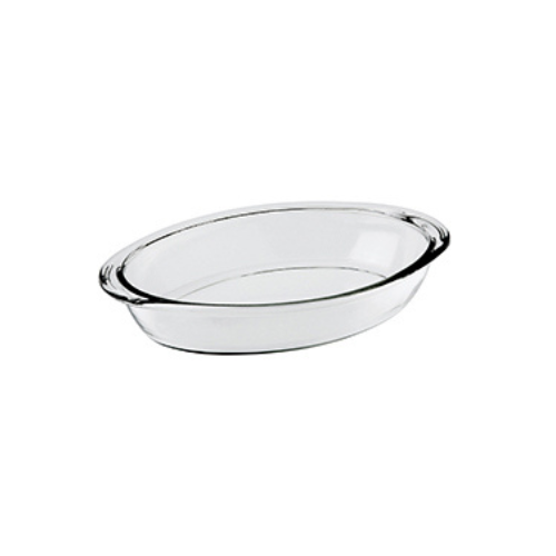 Plat à four oval en verre 1.6L