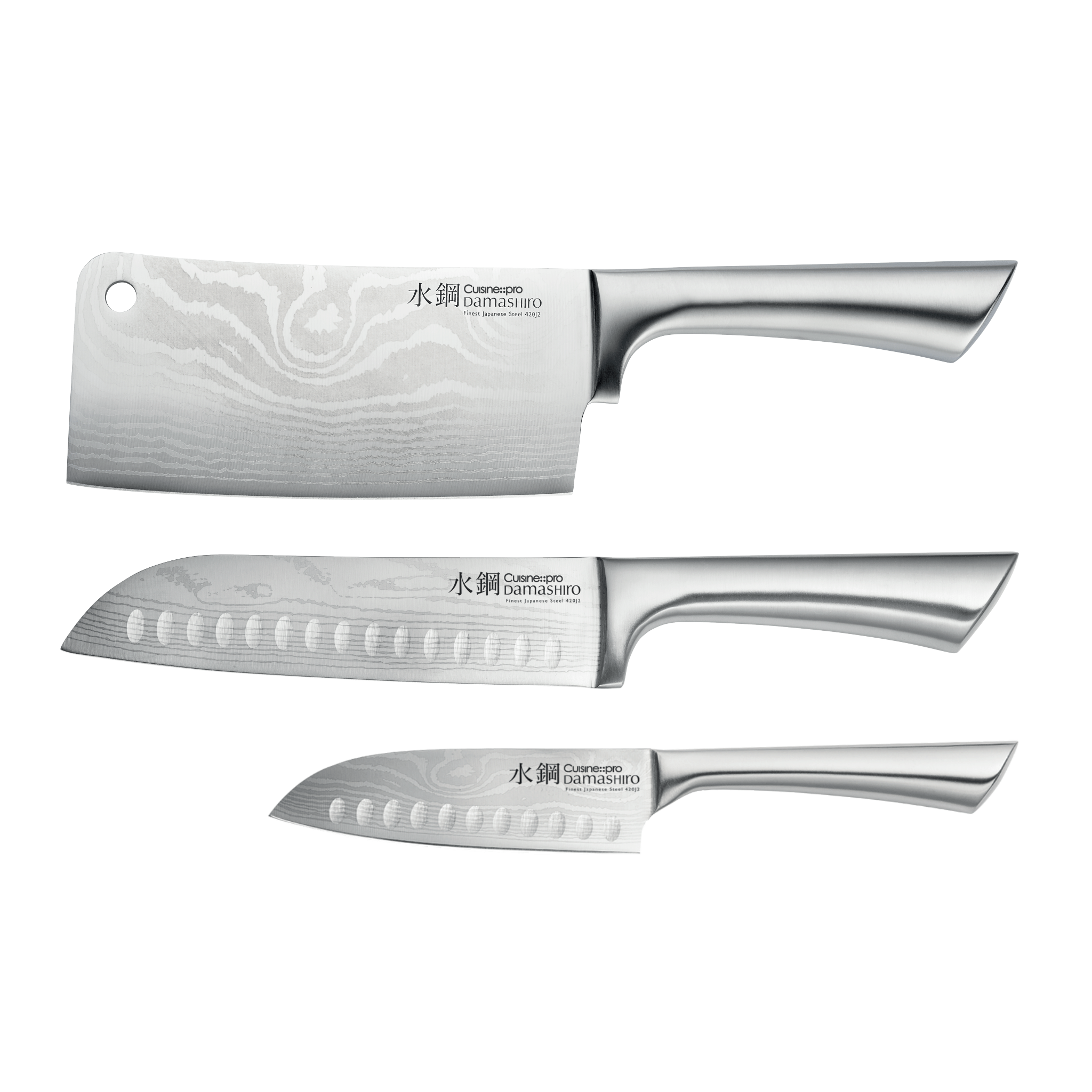 Ensemble des couteaux de cuisine