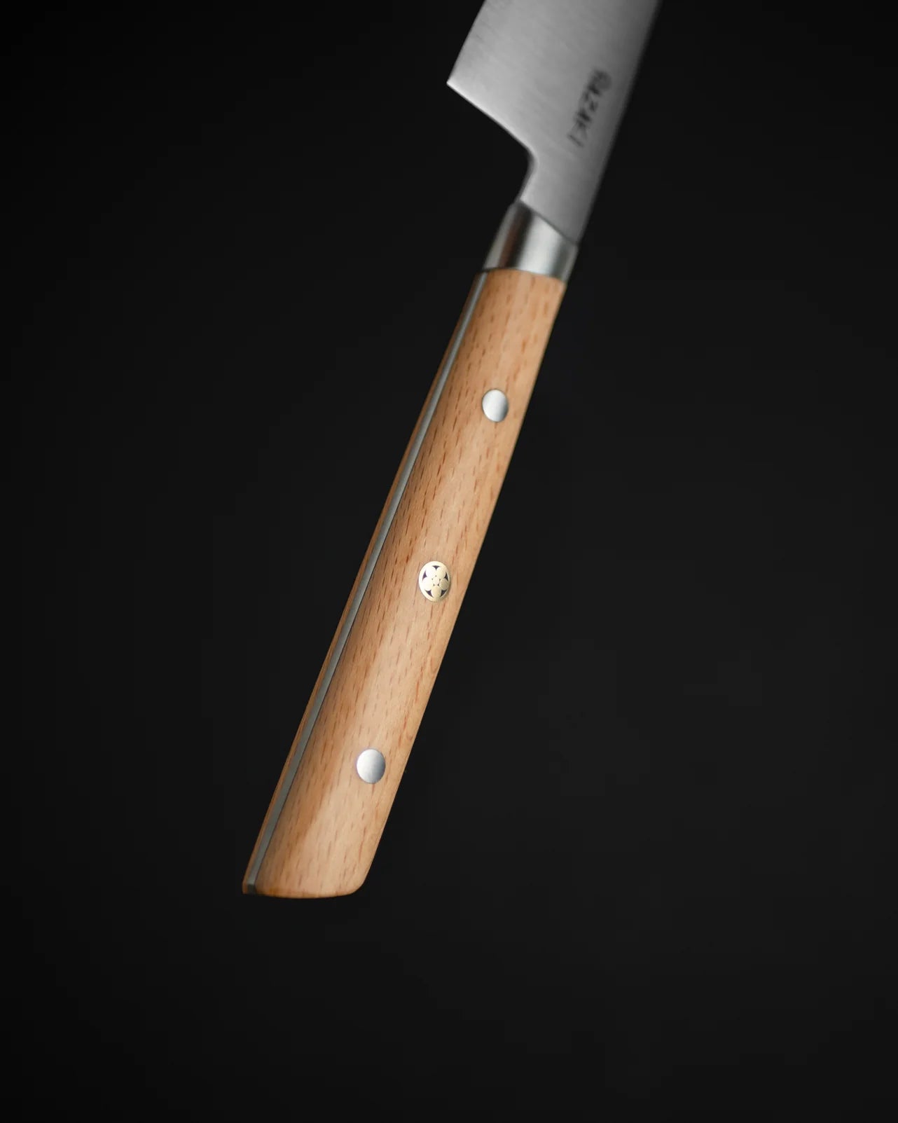 Couteau utilitaire manche en bois de hêtre 135mm - Hazaki