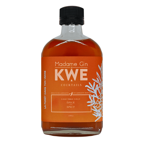 Sirop tonic Pain d'épices 200ml - KWE cocktails