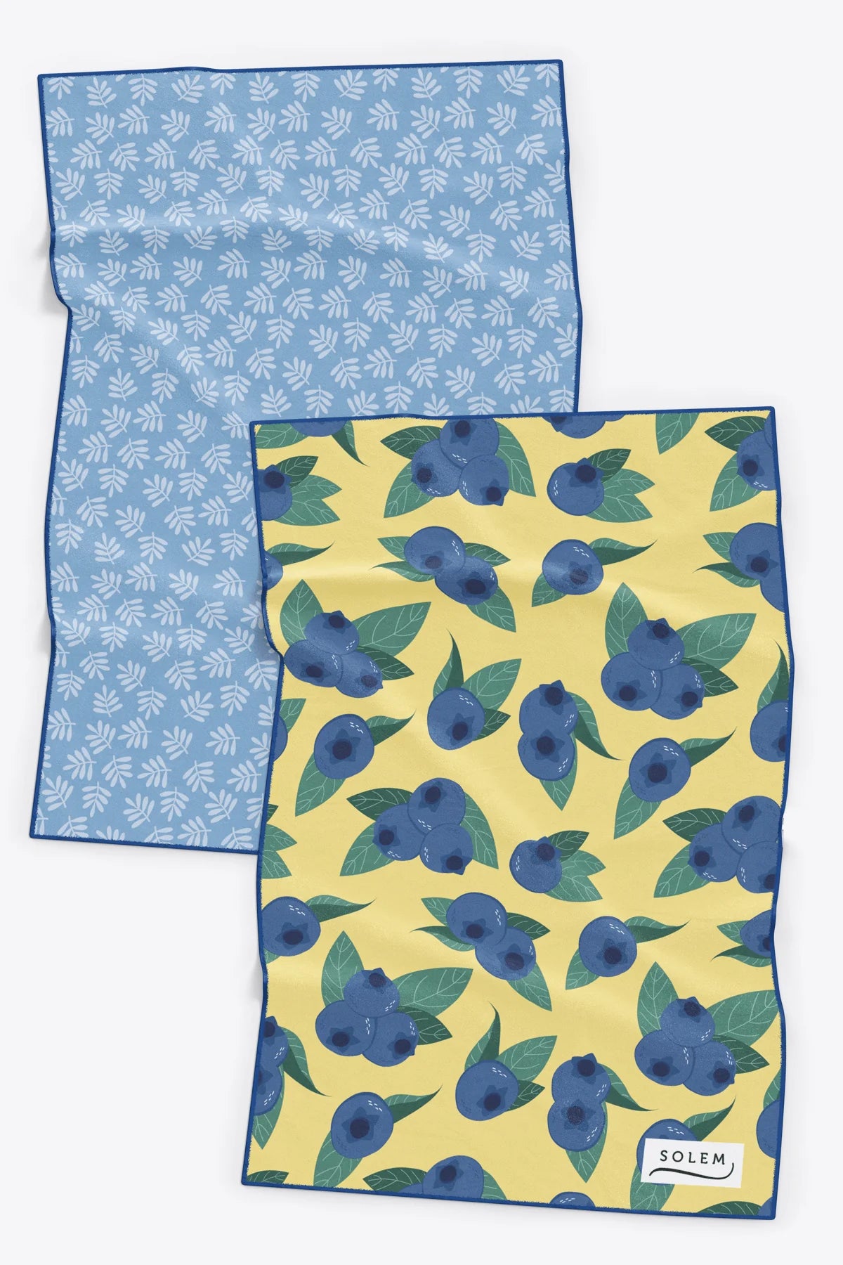 Ensemble de 2 linges à vaisselle Les Bleuets - Solem