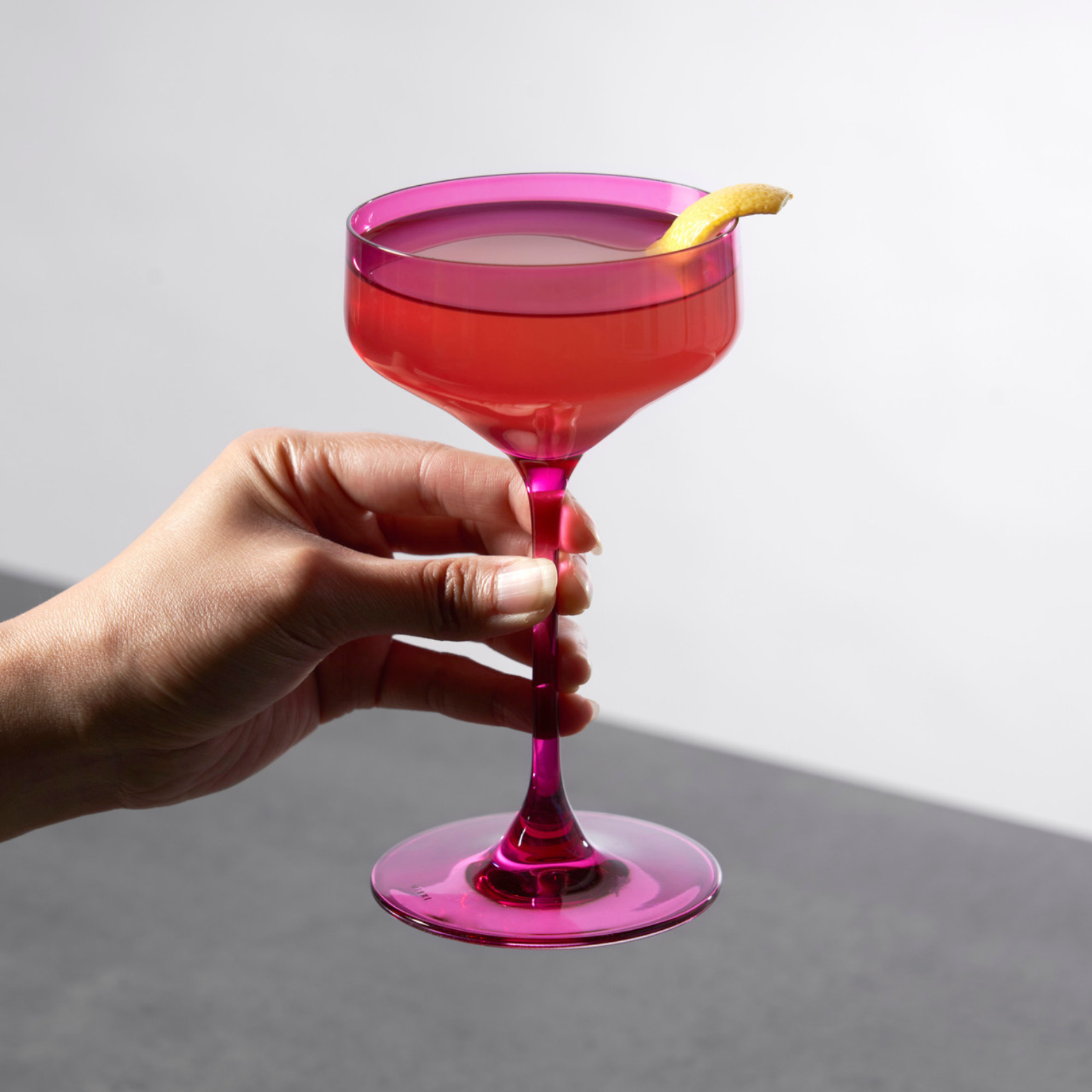 Ensemble de 2 coupes à cocktails Rose Baie - Viski