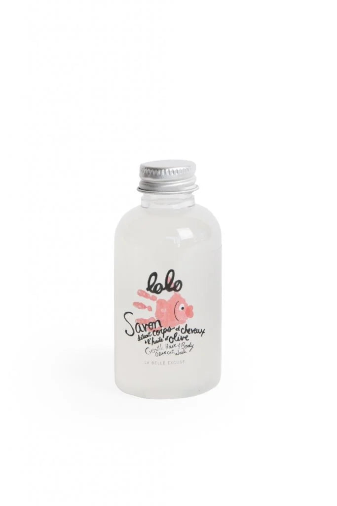 Mini delicate body and hair soap 60 ml