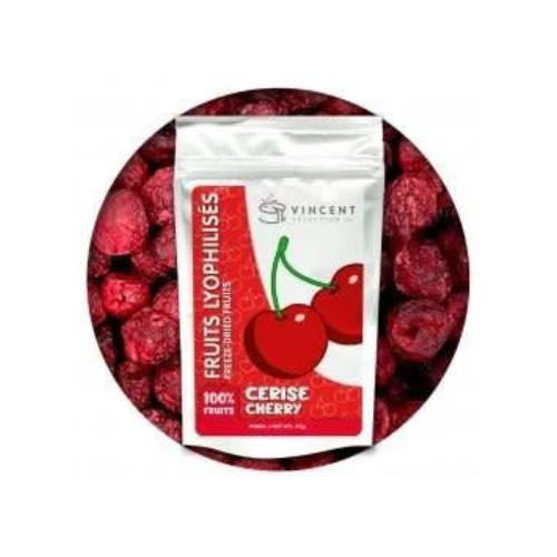 Cerises entières lyophilisées 15g