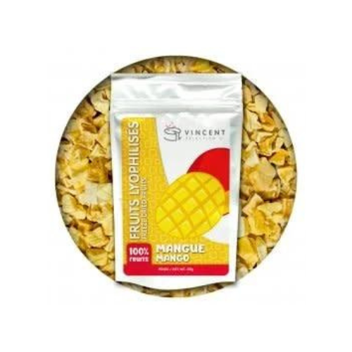 Cubes de mangue lyophilisés 60g