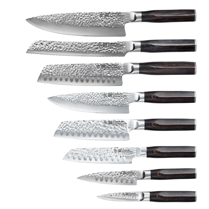 Bloc à couteaux 9 pièces Hisa Damashiro EMPEROR® - Cuisine::pro®