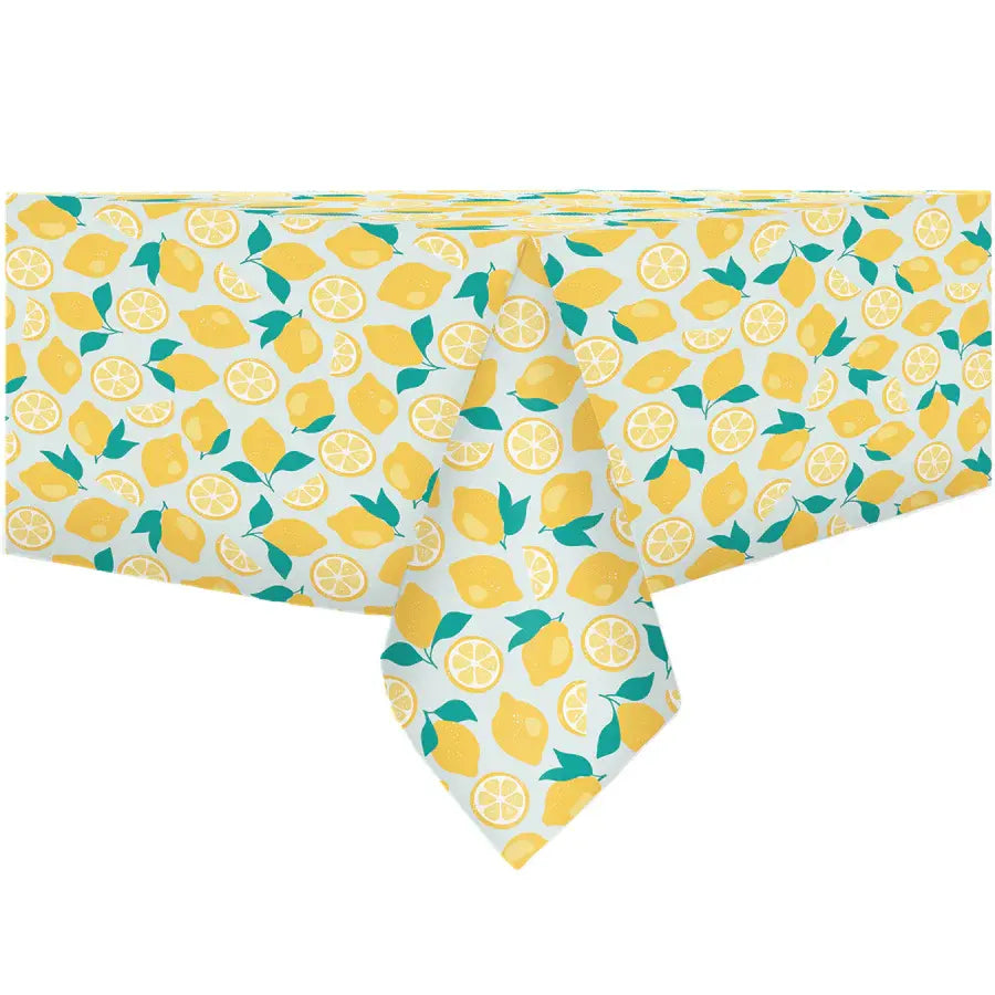 Nappe rectangulaire en flanelle Citrons 52x70
