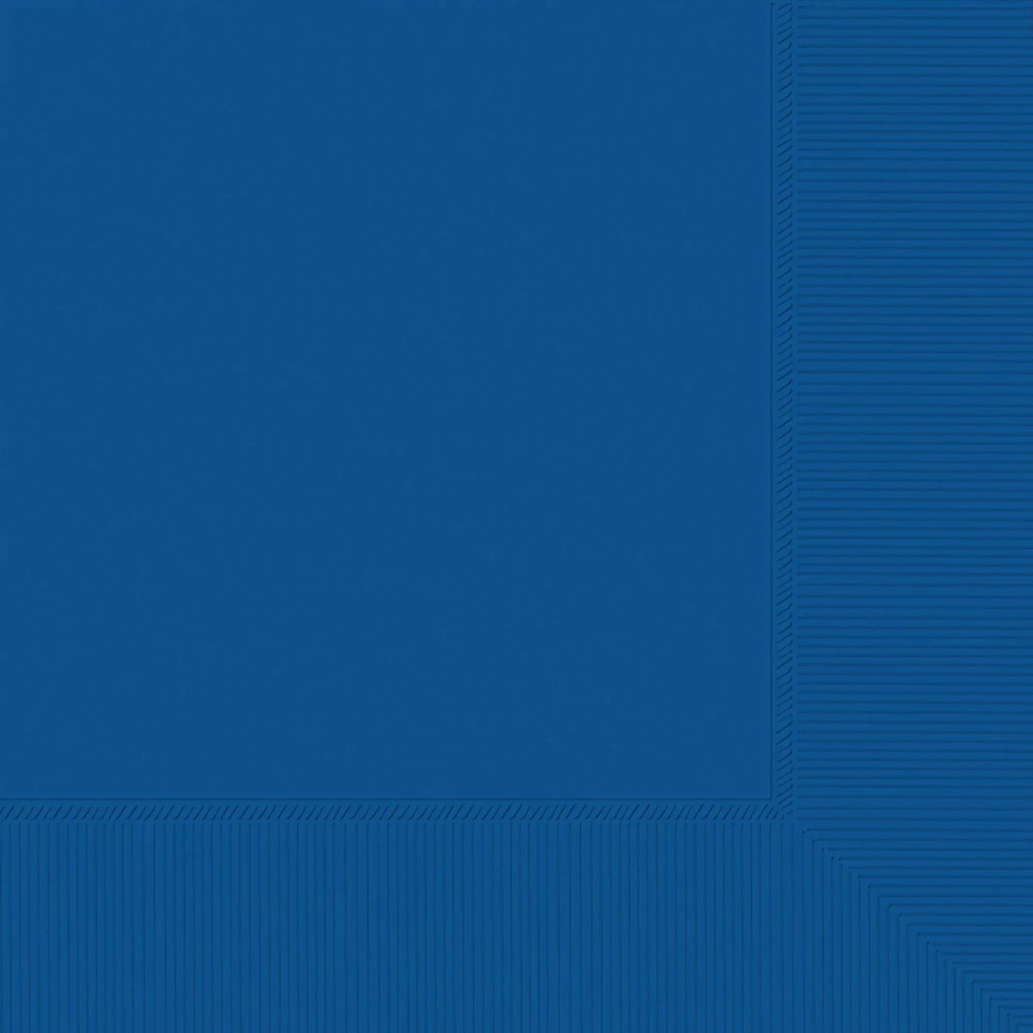Ensemble de 40 serviettes de table en papier Bleu Royal