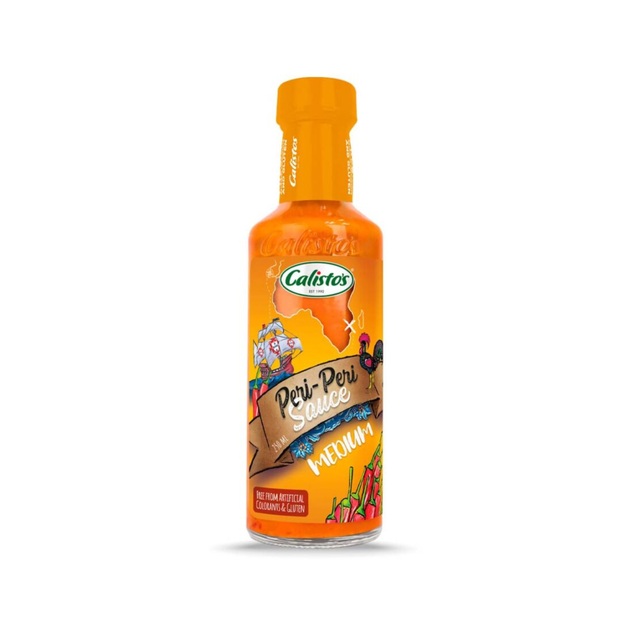 Sauce piri-piri moyenne 400 ml – Calisto’s