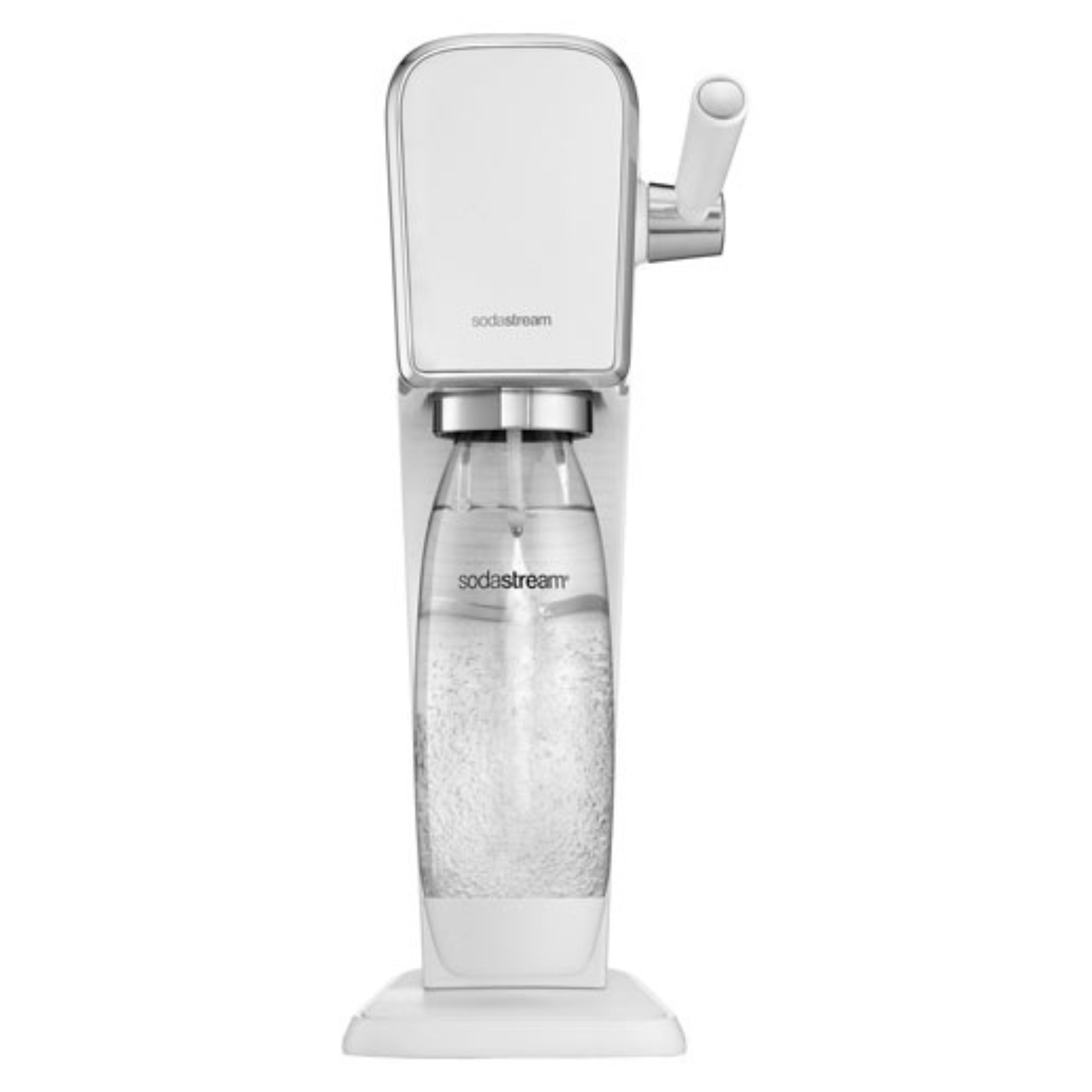 White Art Sparkling Water Maker – SodaStream