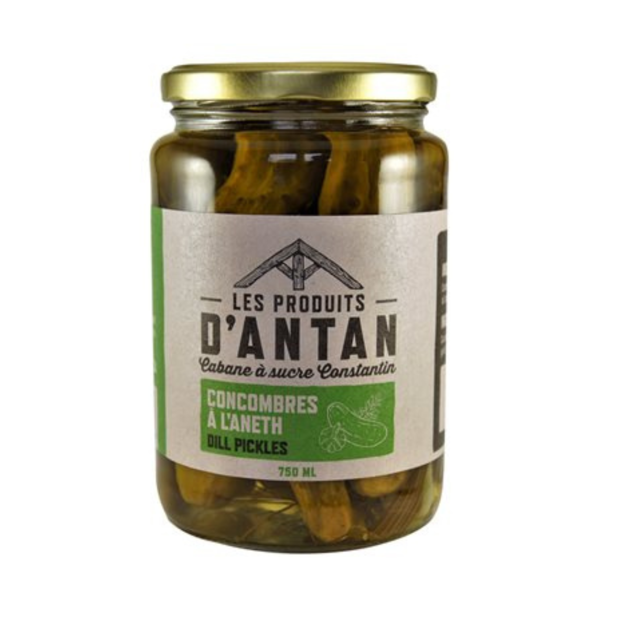Dill Pickles 750 ml - Les Produits d'Antan