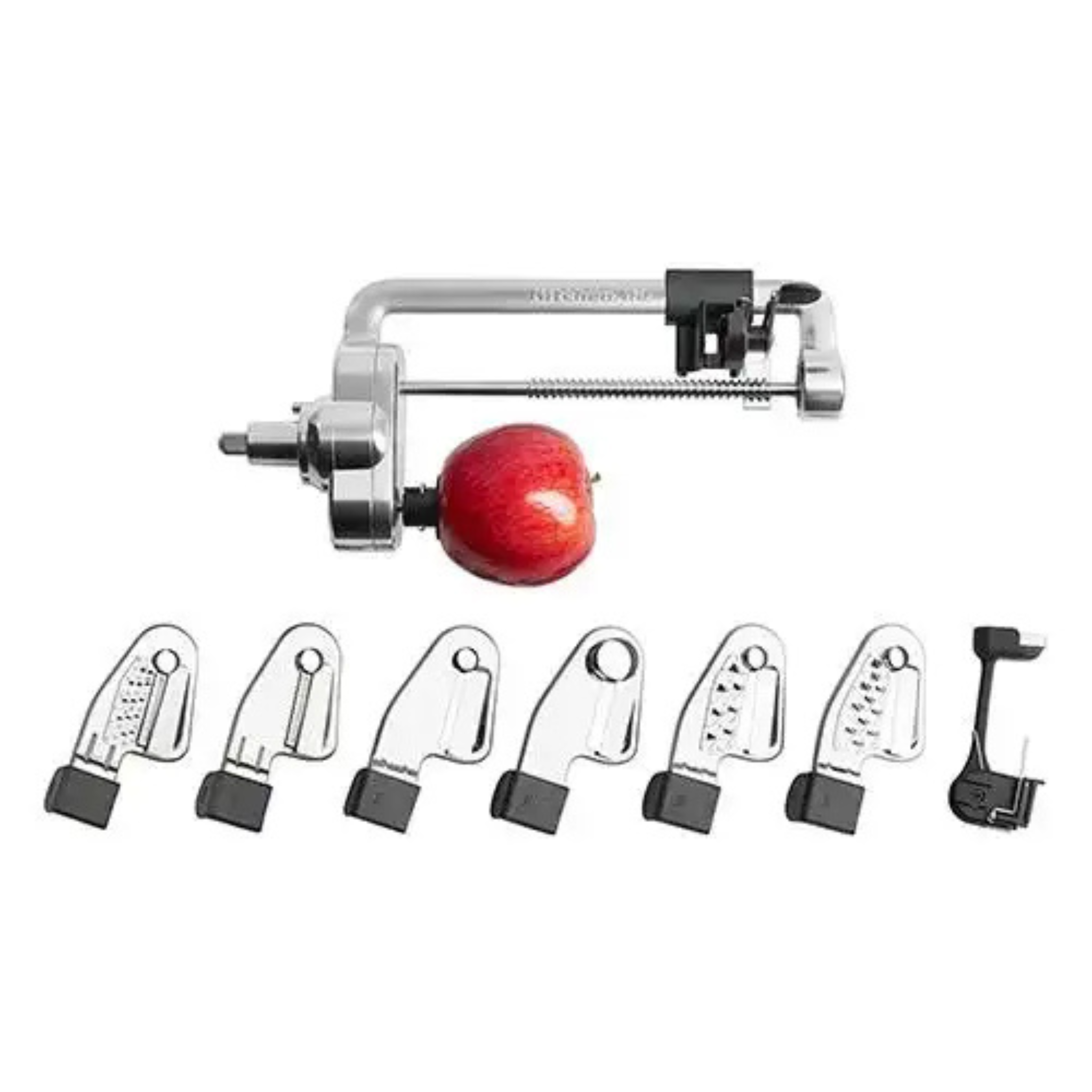 Accessoire spiraleur 7 lames avec épluchage, évidage et tranchage – KitchenAid