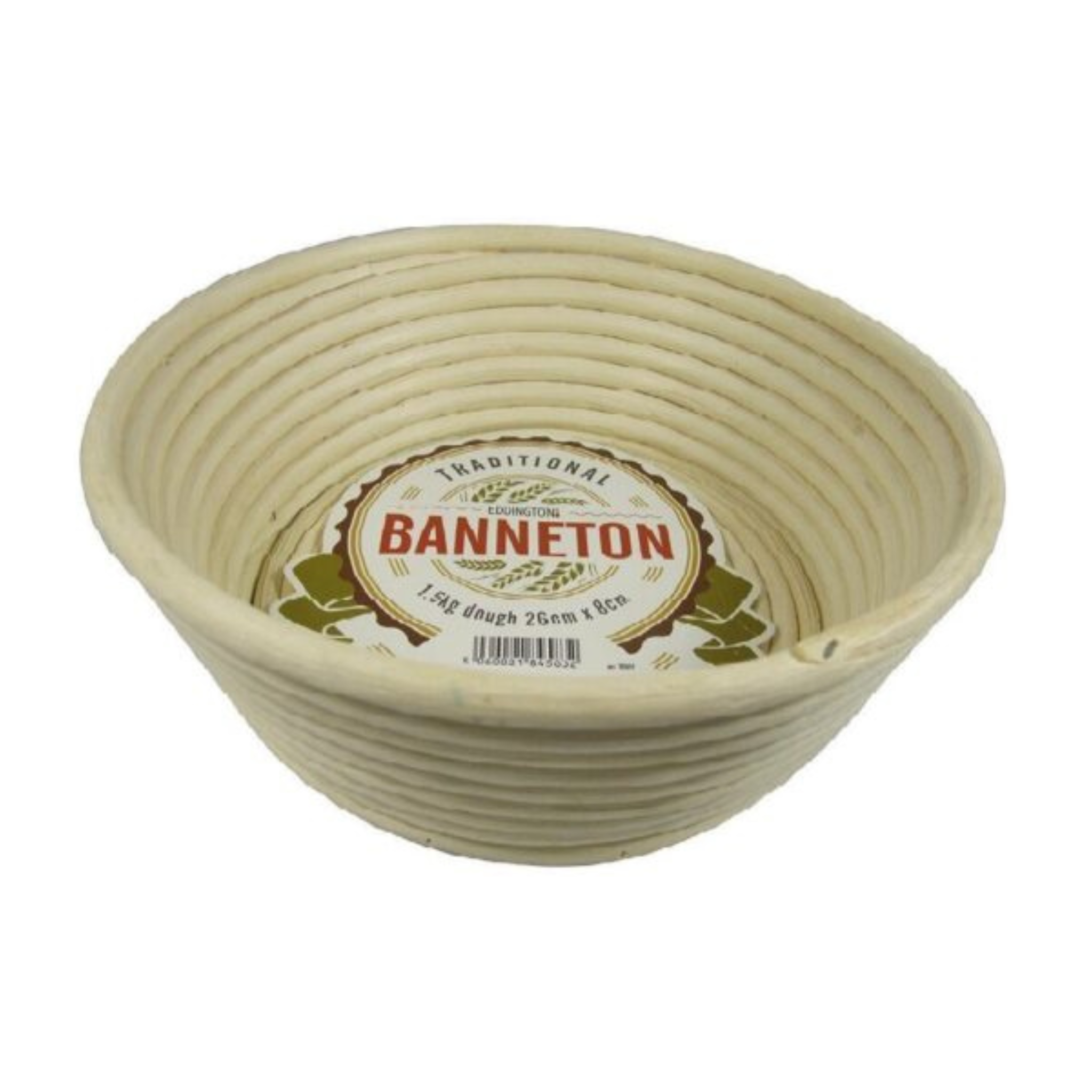 Panier de fermentation rond banneton Eddingtons 26 cm pour pain maison