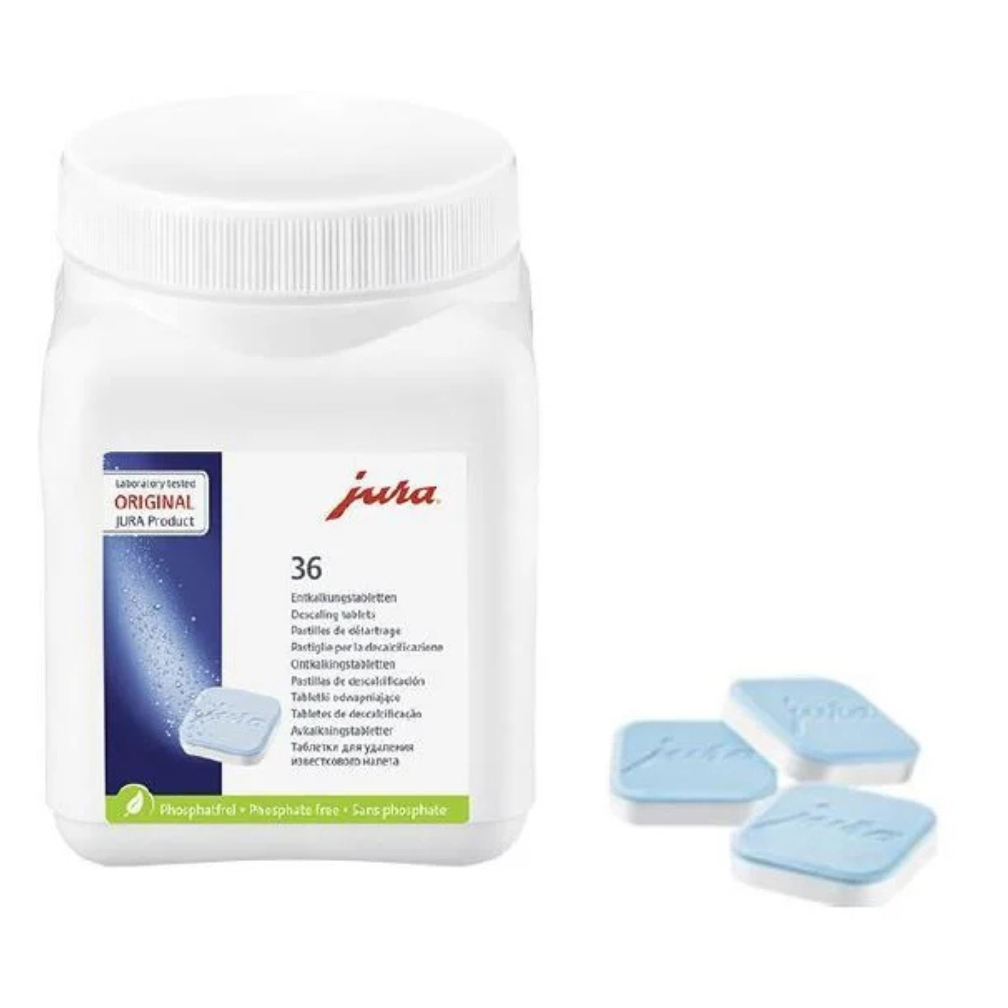 pastilles detartrage jura boîte 36 unités
