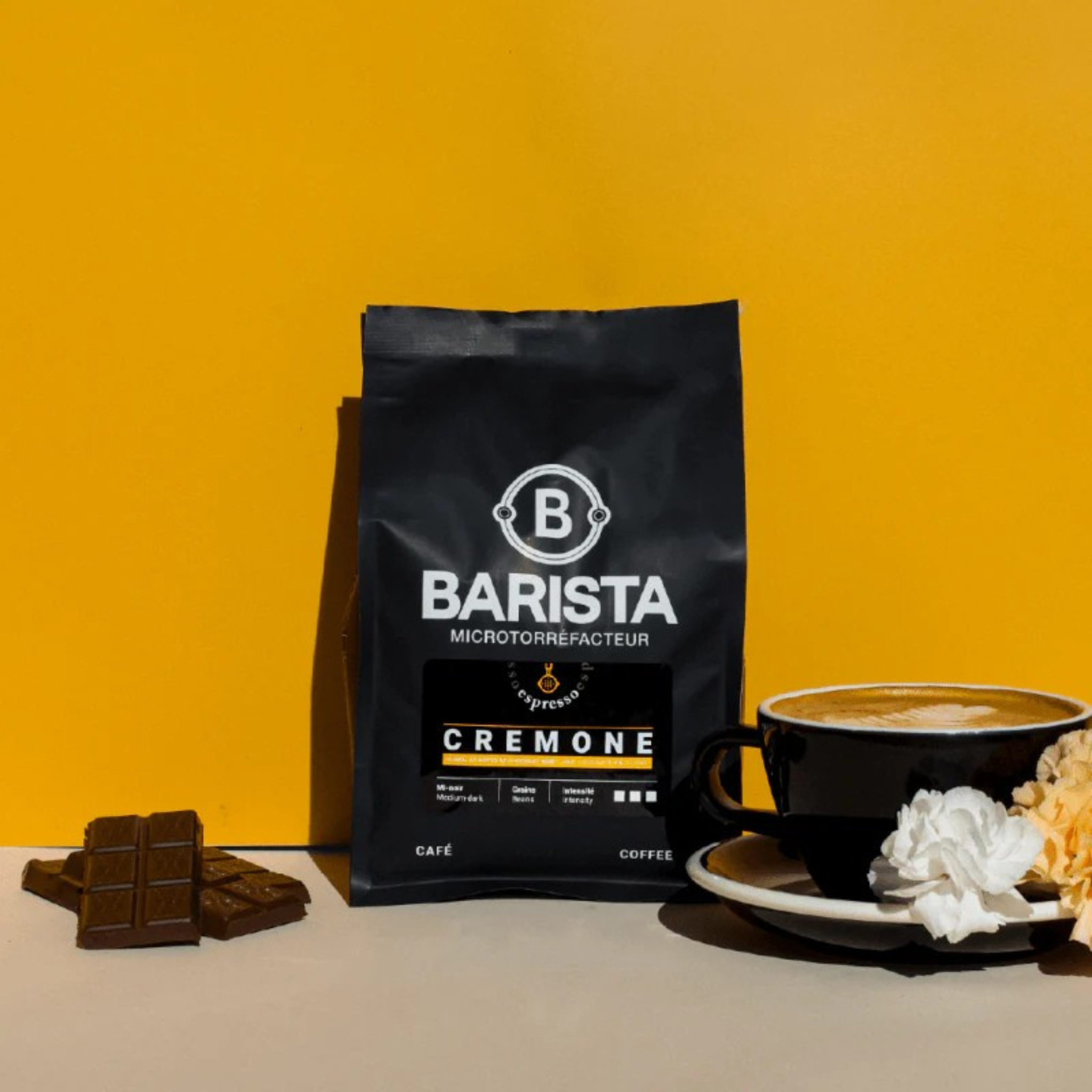 Café en grains espresso Cremone 1 kg – Barista 