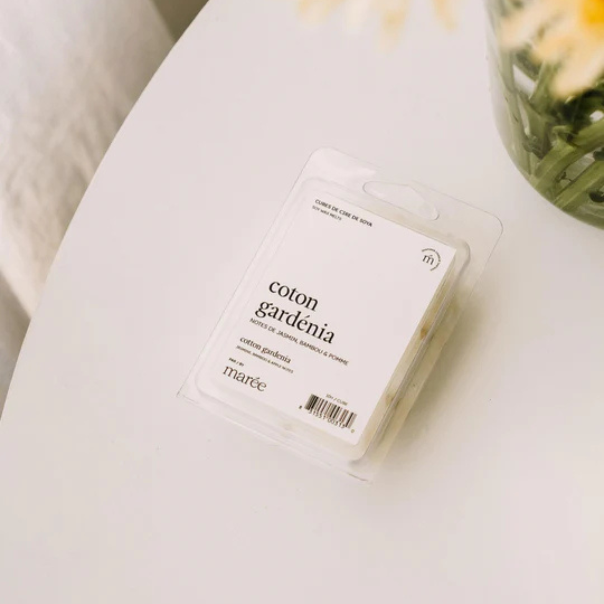 Gardenia Cotton Soy Wax Melts for 74 ml Diffuser – Marée Chandelles