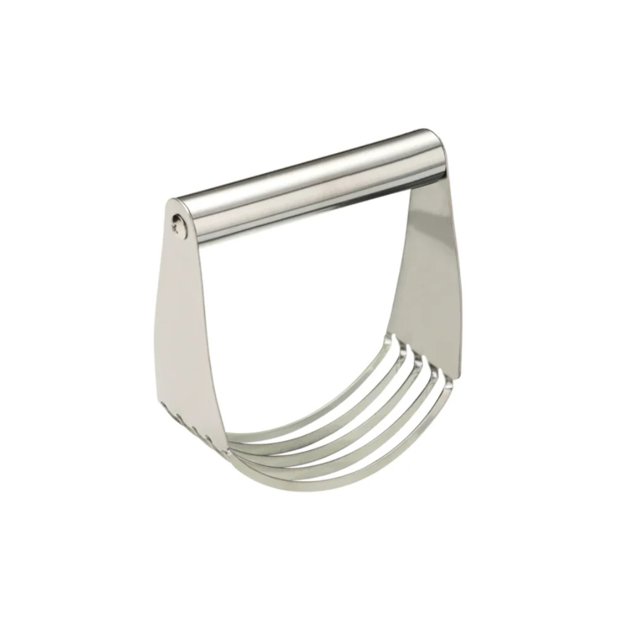 coupe-pâte acier inoxydable vue de dessus