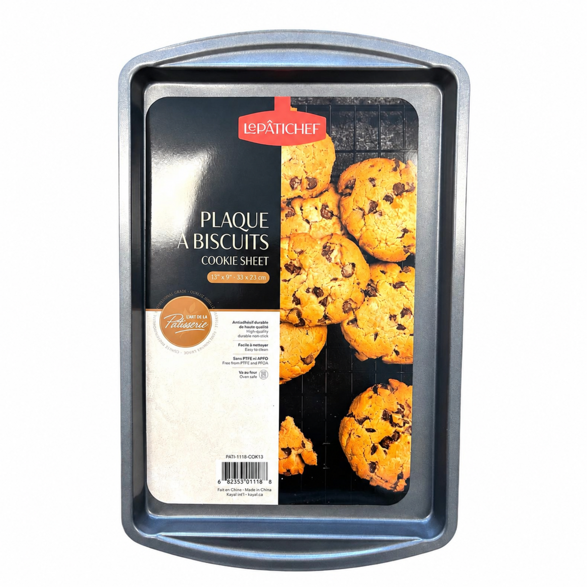 Plaque à biscuits antiadhésive 33 x 23 cm – Le Pâtichef