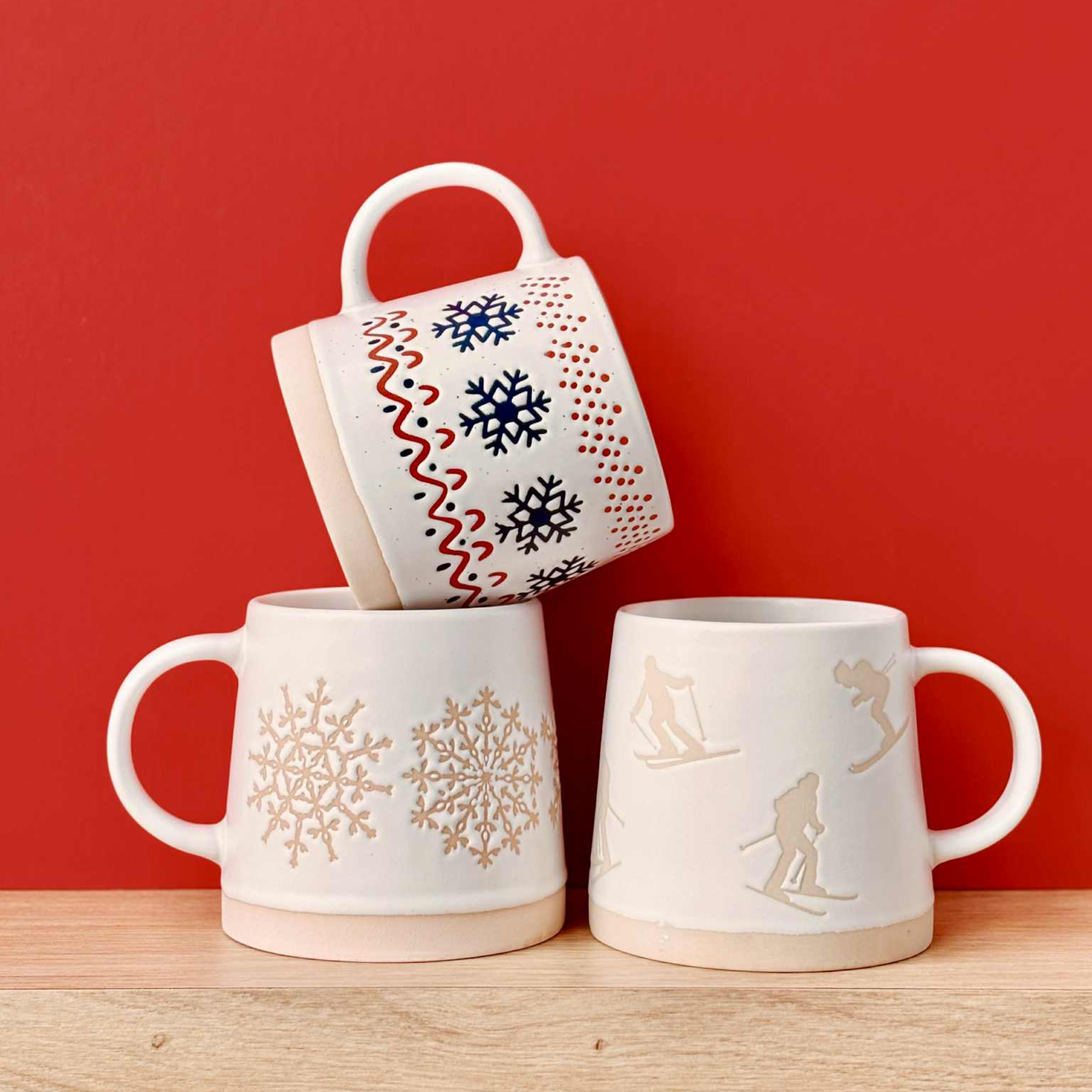 Tasse flocons de neige 414 ml