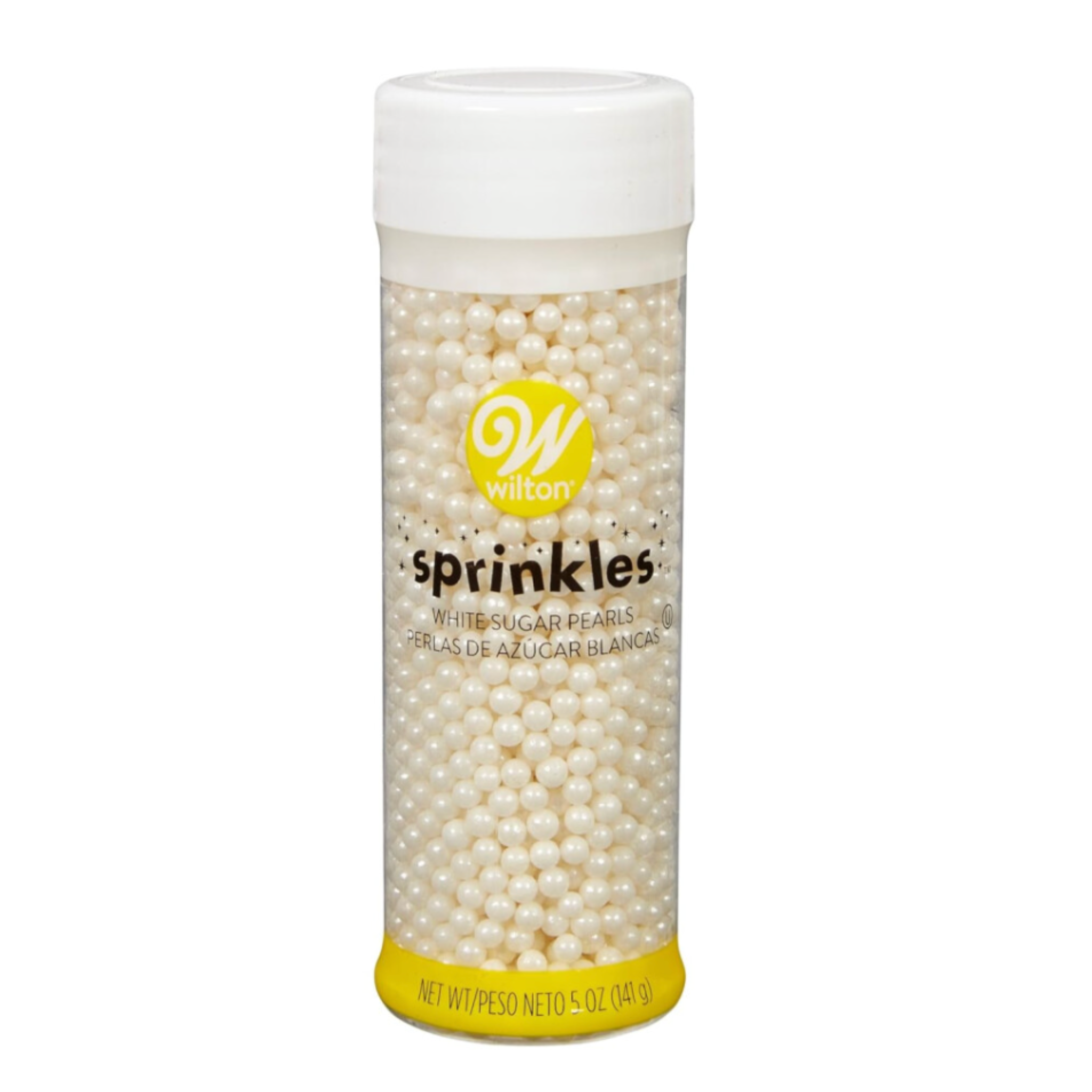Perles de sucre blanches 4 mm 141 g - Wilton