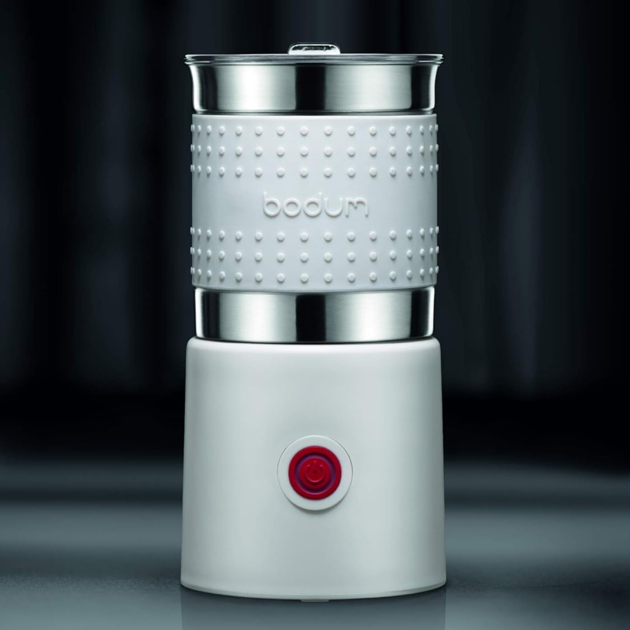 Mousseur à lait électrique Bistro Barista blanc 400 ml – Bodum