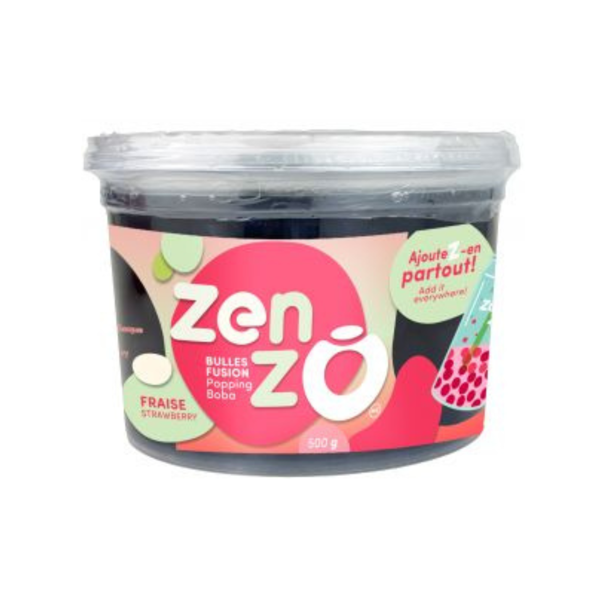 Bulle fusion à la fraise 500 g - Zenzo Zenzo