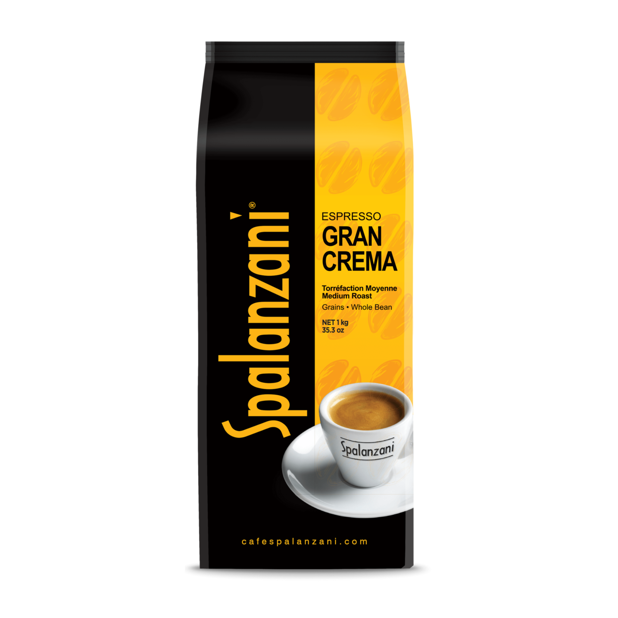 Café en grains Espresso Gran Crema 1 kg - Spalanzani