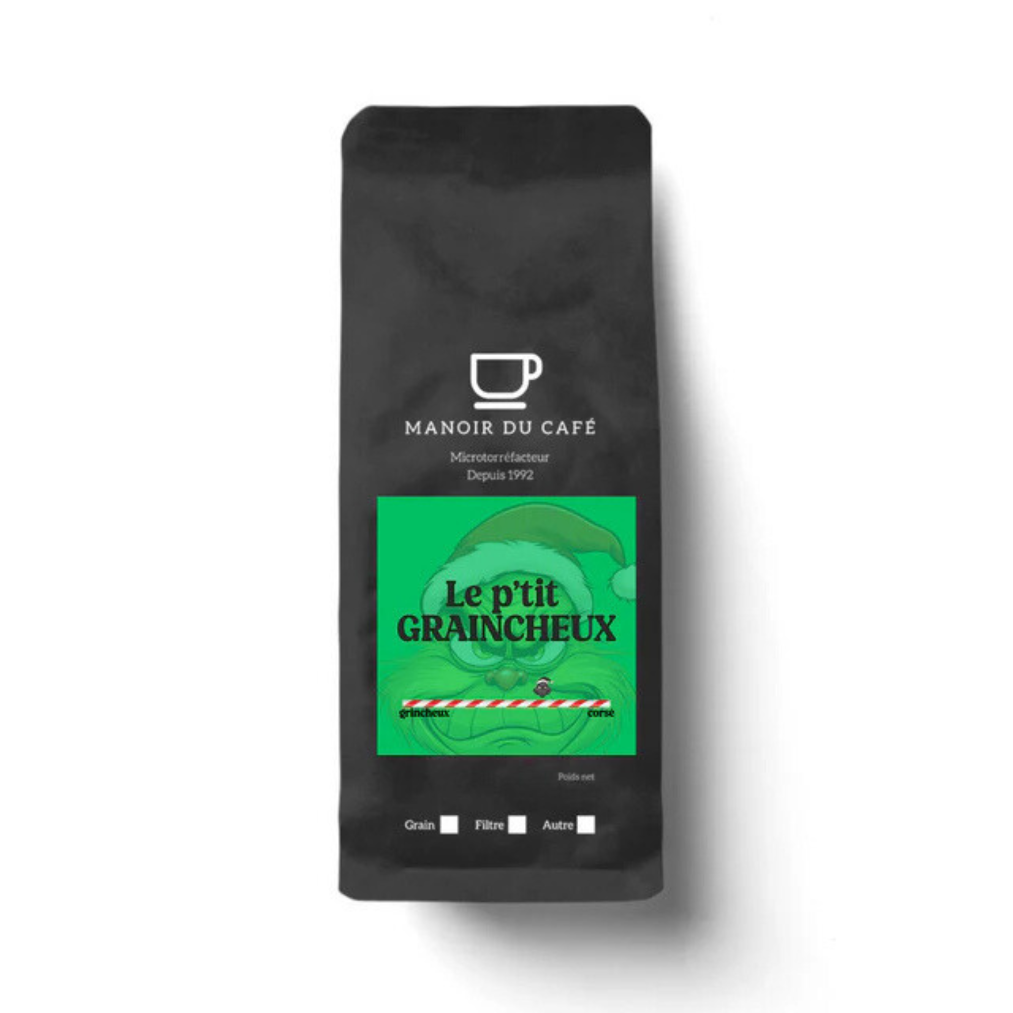 Café en grains Le P'tit Graincheux 400 g - Manoir du Café