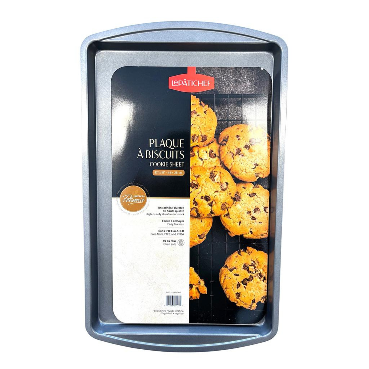 Plaque à biscuits antiadhésive 44 x 28 cm – Le Pâtichef